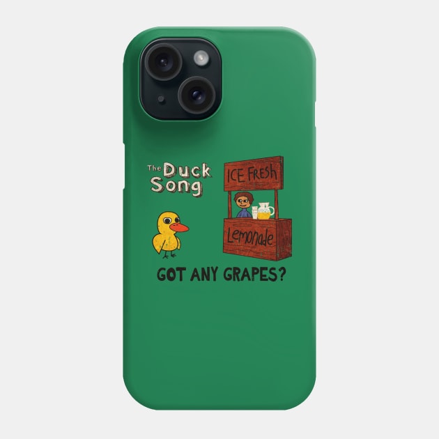 DUCK SONG VINTAGE Phone Case by lemoteuy