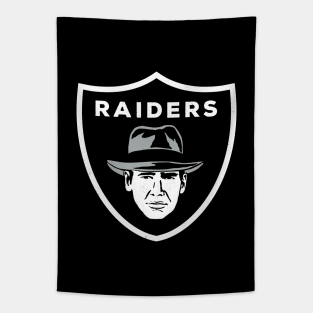 Indiana Raiders (Jones 81 – Double sided T-shirt design) Tapestry