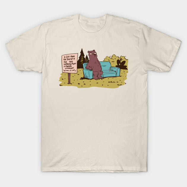 Comfortable Bears - Bear - T-Shirt