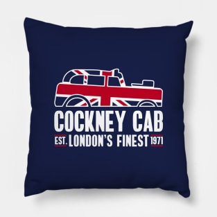 Cockney Cab - Redline Series (Reverse) Pillow