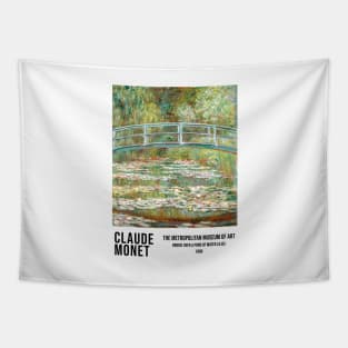 Calude Monet - Bridge Over A Pond Of Water Lilies Tapestry