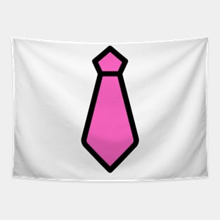 pink tie t Tapestry