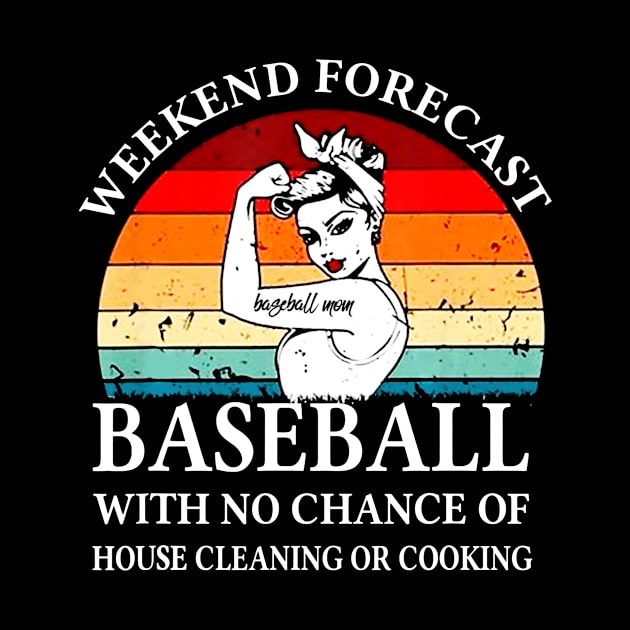 Weekend Forecast Baseball With No Chance by Chicu