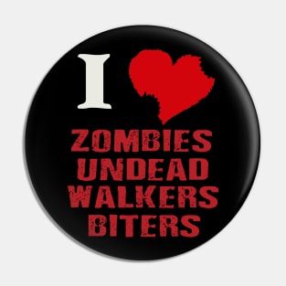 I love zombies, undead, walkers, biters. Pin