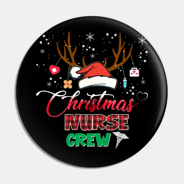 Christmas Nurse Crew Pin by Ohooha