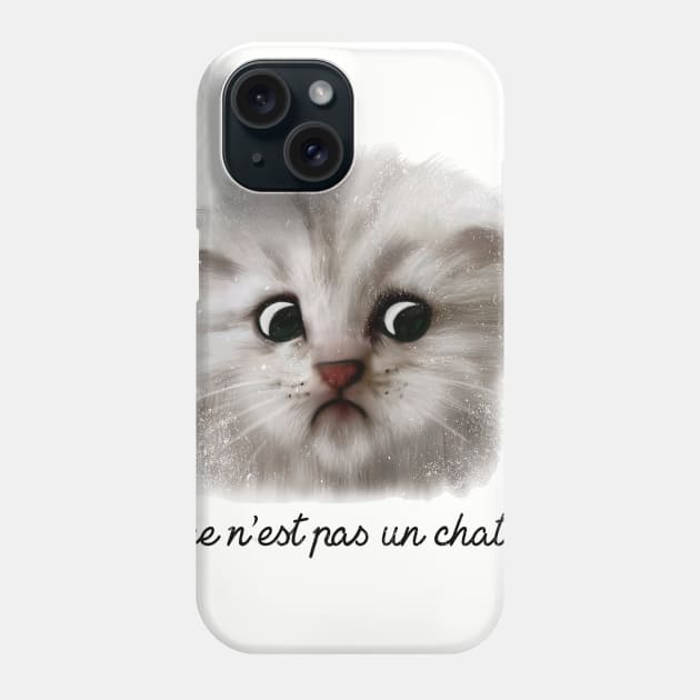 This is not a cat Phone Case by kg07_shirts