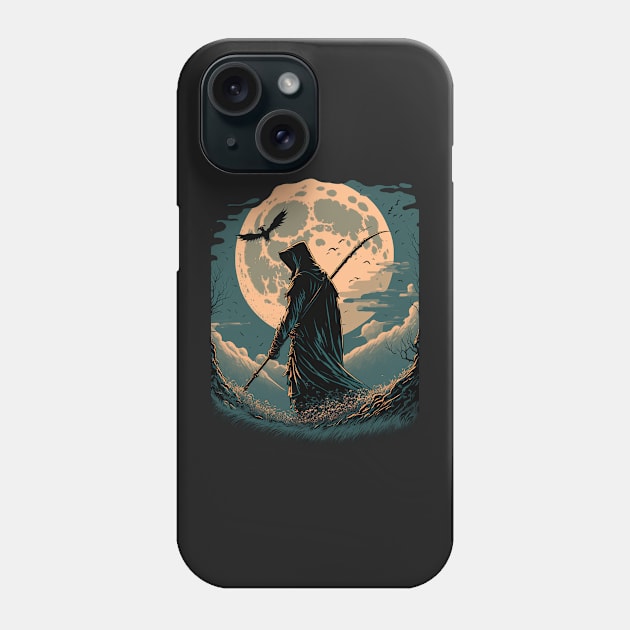 Grim Reaping Phone Case by Abili-Tees