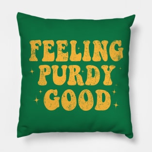 Feeling Purdy Good Pillow