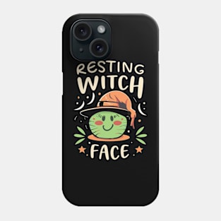 Resting Witch Face (Halloween) Phone Case