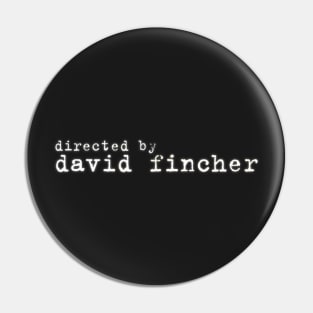 David Fincher | Zodiac Pin
