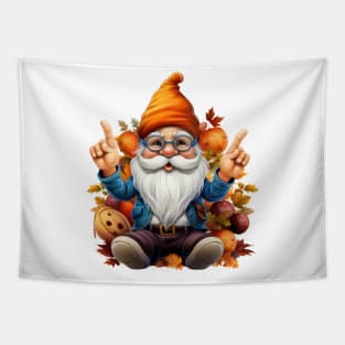 Fall Gnome #7 Tapestry