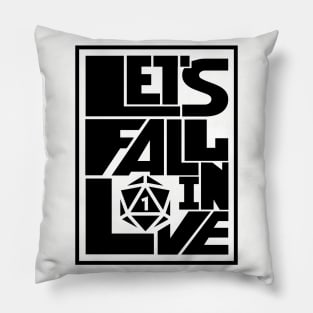 DnD Design Let's Fail in Love Pillow