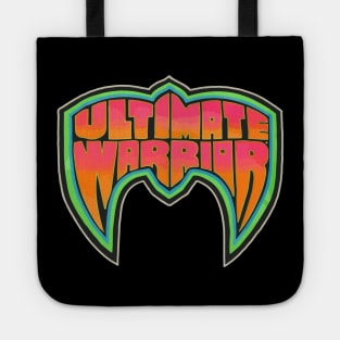 Ultimate Warrior Mask Pro Wrestling FanArt Tribute Tote