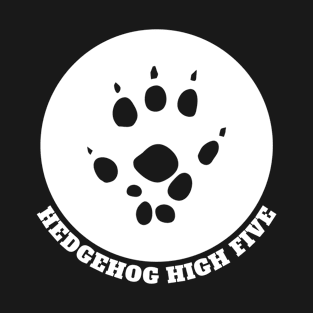 Hedgehog - High Five - neg T-Shirt