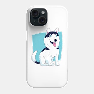 HUSKY DOG PUPPY Phone Case