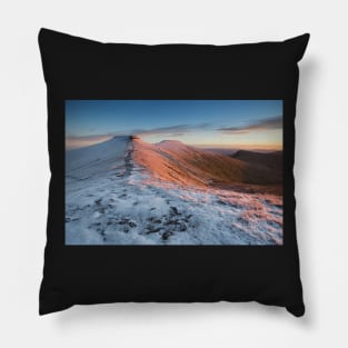 Corn Du, Pen y Fan and Cribyn from Bwlch Duwynt, Brecon Beacons National Park, Wales Pillow