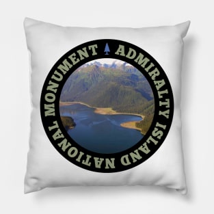 Admiralty Island National Monument circle Pillow