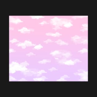 pink and lavender sky T-Shirt