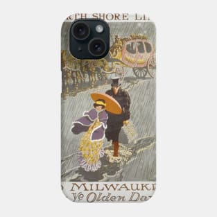 Milwaukee - Vintage Travel Poster Phone Case