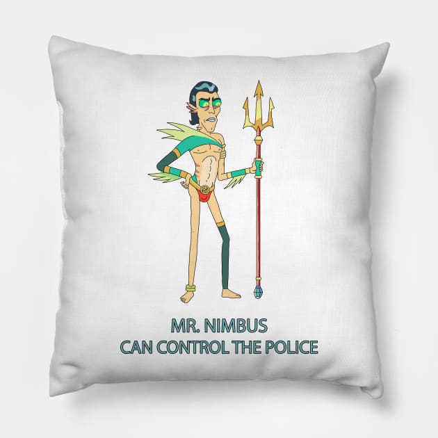 Mr. Nimbus Pillow by valentinahramov