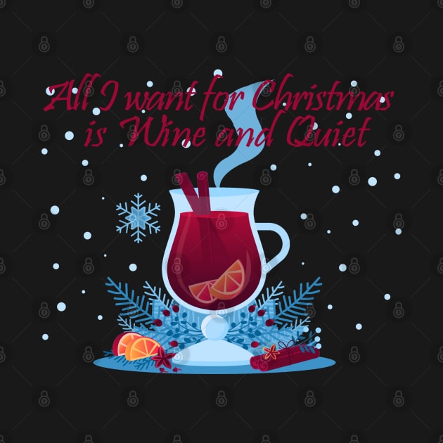 Christmas Time Social Distancing and Wine by Wanderer Bat