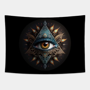 Magical Spiritual Eye Tapestry