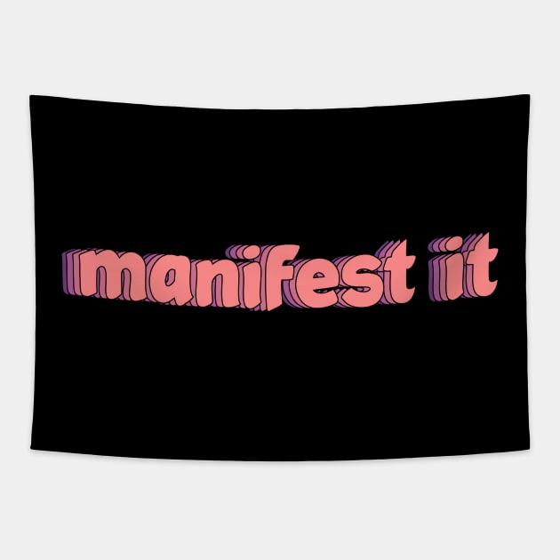manifest it Tapestry by Manifesting123