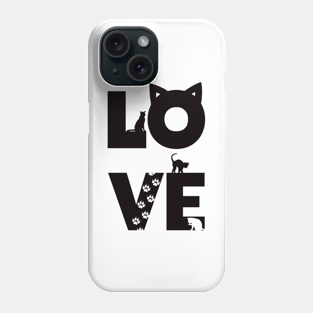 Love Cats Phone Case by ElenaDanilo