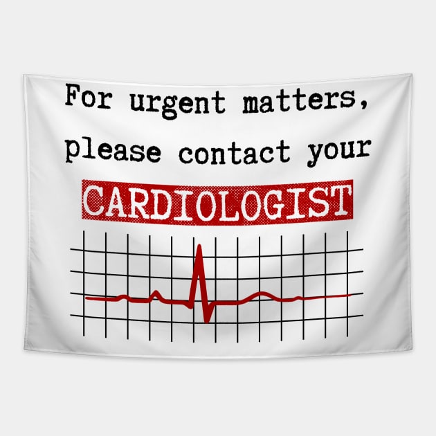 Cardiology Tapestry by GR-ART