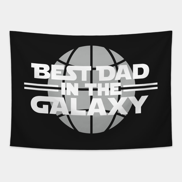 Best dad in the galaxy Tapestry by LaundryFactory