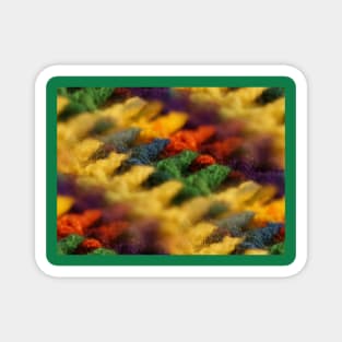 Crocheted Blanket Magnet