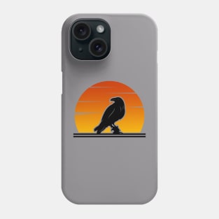 black raven Phone Case