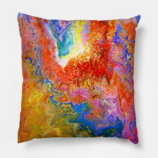 Abstraction game color Pillow