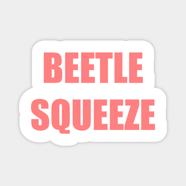 Beetle Squeeze iCarly Penny Tee Magnet by voidstickers