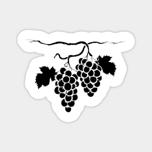 Grapes on a branch Magnet