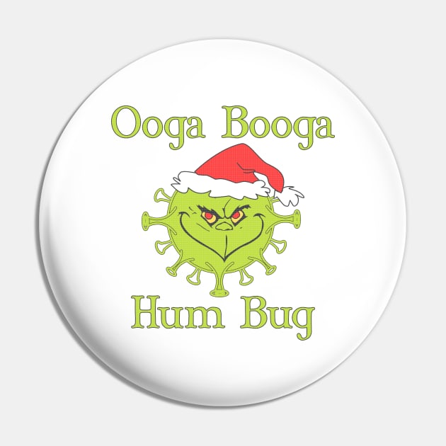 Ooga Booga Humbug Ugly Christmas Sweater version Pin by CounterCultureWISE