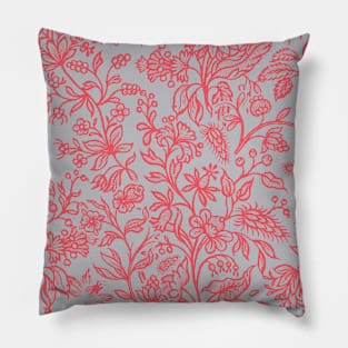 Decorative flowers 23 Pillow