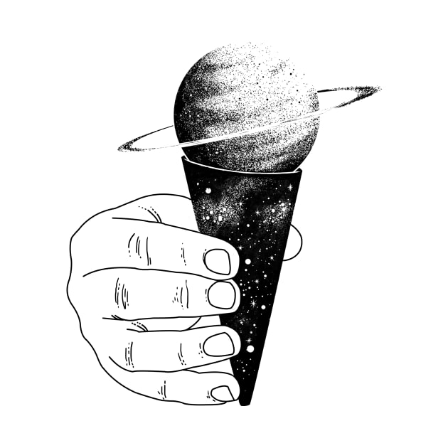 Saturn Ice Cream by GGNNVR