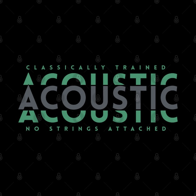 Classically Trained Acoustic Dark Green by nightsworthy