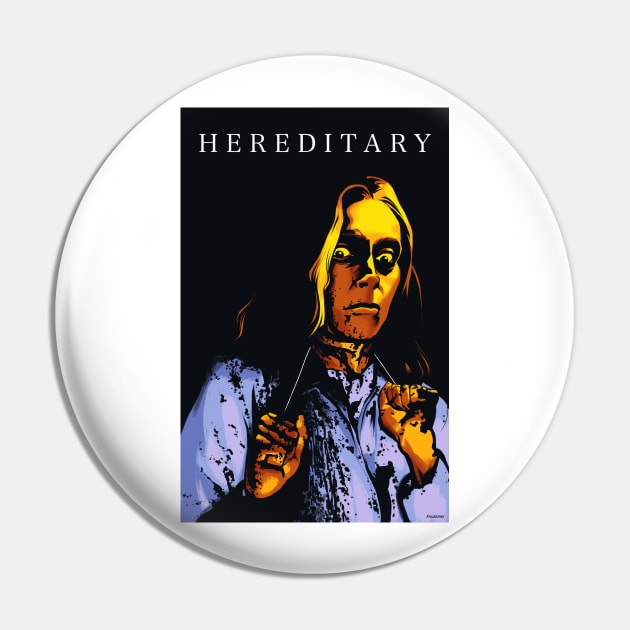 Hereditary Decapitation Movie Art Pin by PhilRayArt