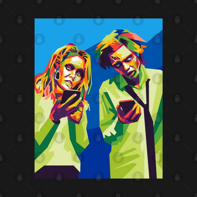 zombie couple by cool pop art house