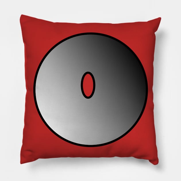 disc Pillow by yam2017