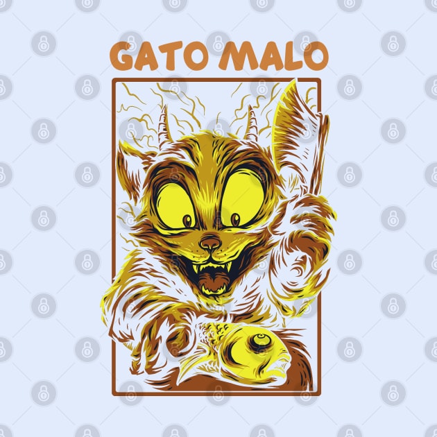 Gato malo by G4M3RS