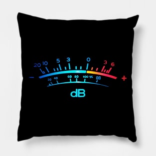 VU METER VOLUME Pillow