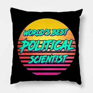 Funny Political Scientist Gift Pillow