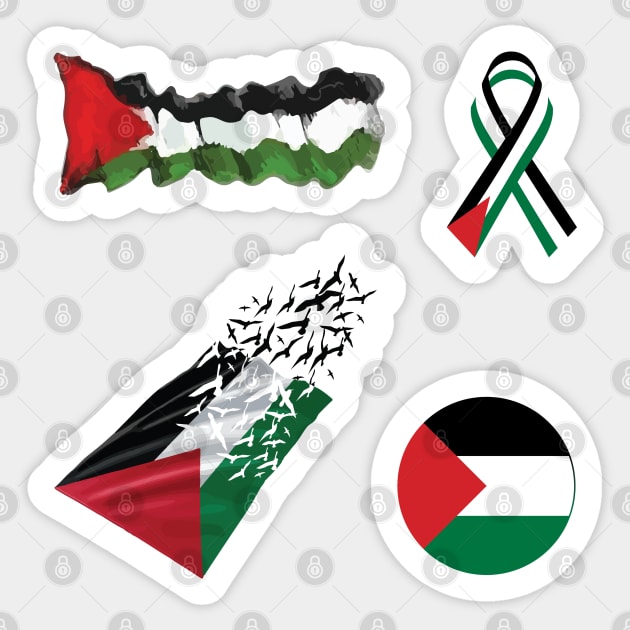 Palestine Flag Sticker