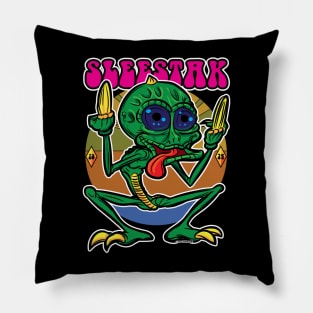 Crouching Sleestak Pillow