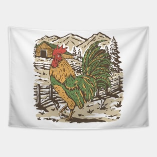 Rooster Tapestry