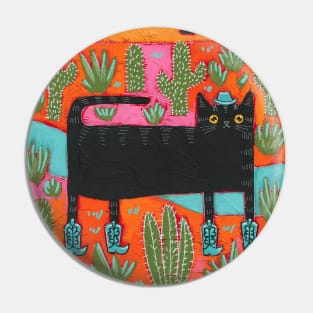 Cats New Turquoise Boots Pin