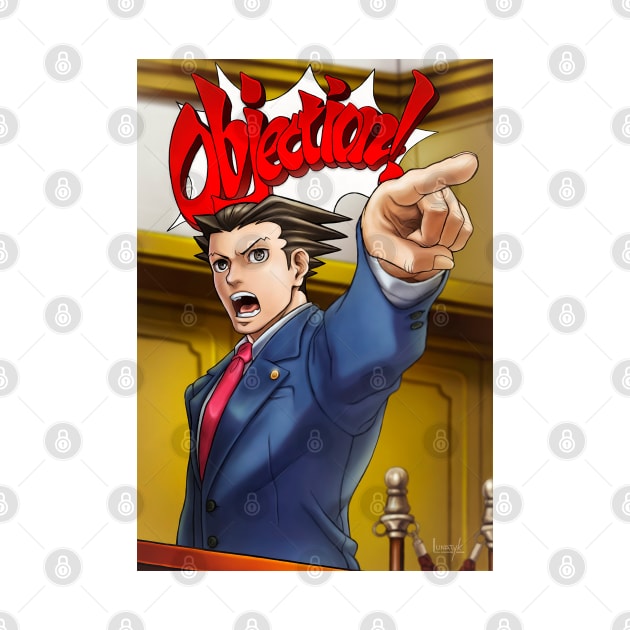 Phoenix Wright by Lunatyk